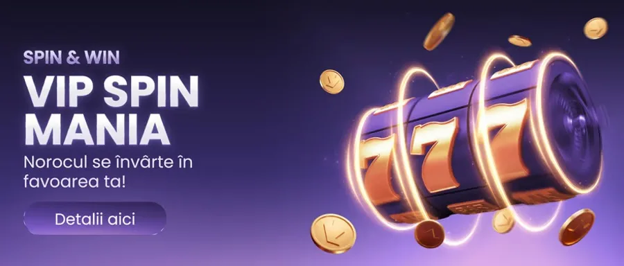Promoție VIP Spin Mania