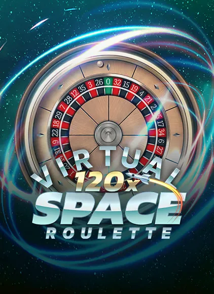 Păcănea Virtual 120x Space Roulette la Vipbet Casino